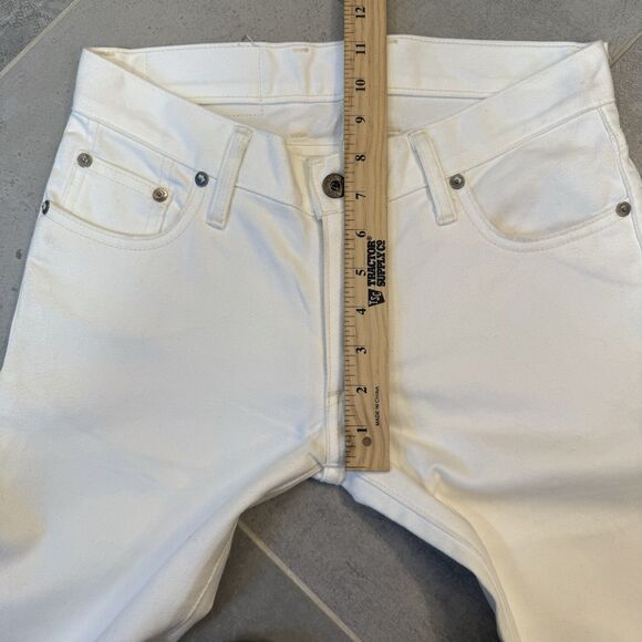 3sixteen x Self Edge 577BSP Slim Tapered Jeans – White – Size 28 x 34 - Picture 8 of 11